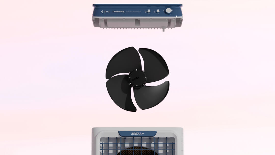 Quick 3D Animation of a Cooler