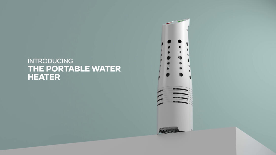 3D Product Ad: Portable Water Heater