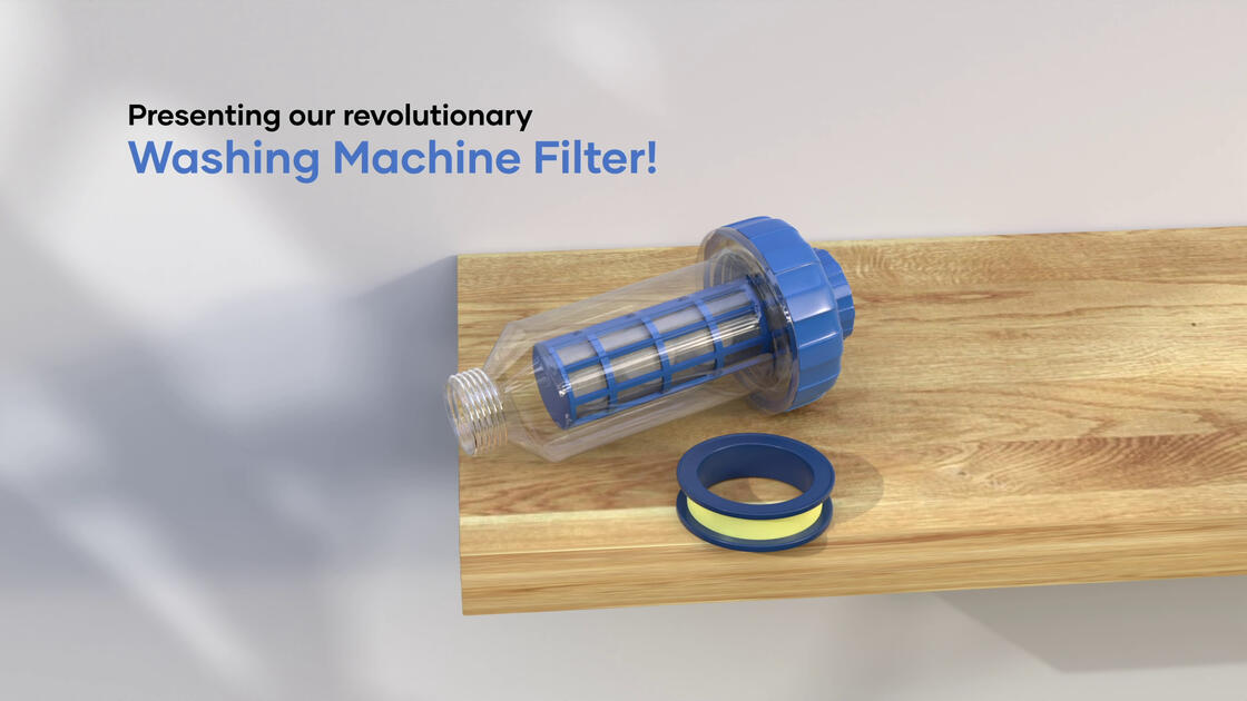 Washing Machine Filter Installation: A 3D Animation